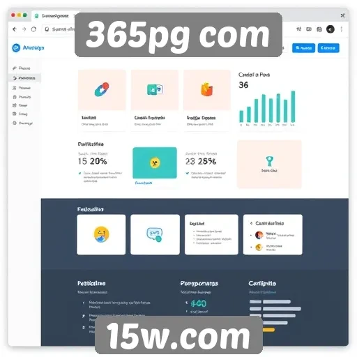 Análise da interface do usuário no 365pg com